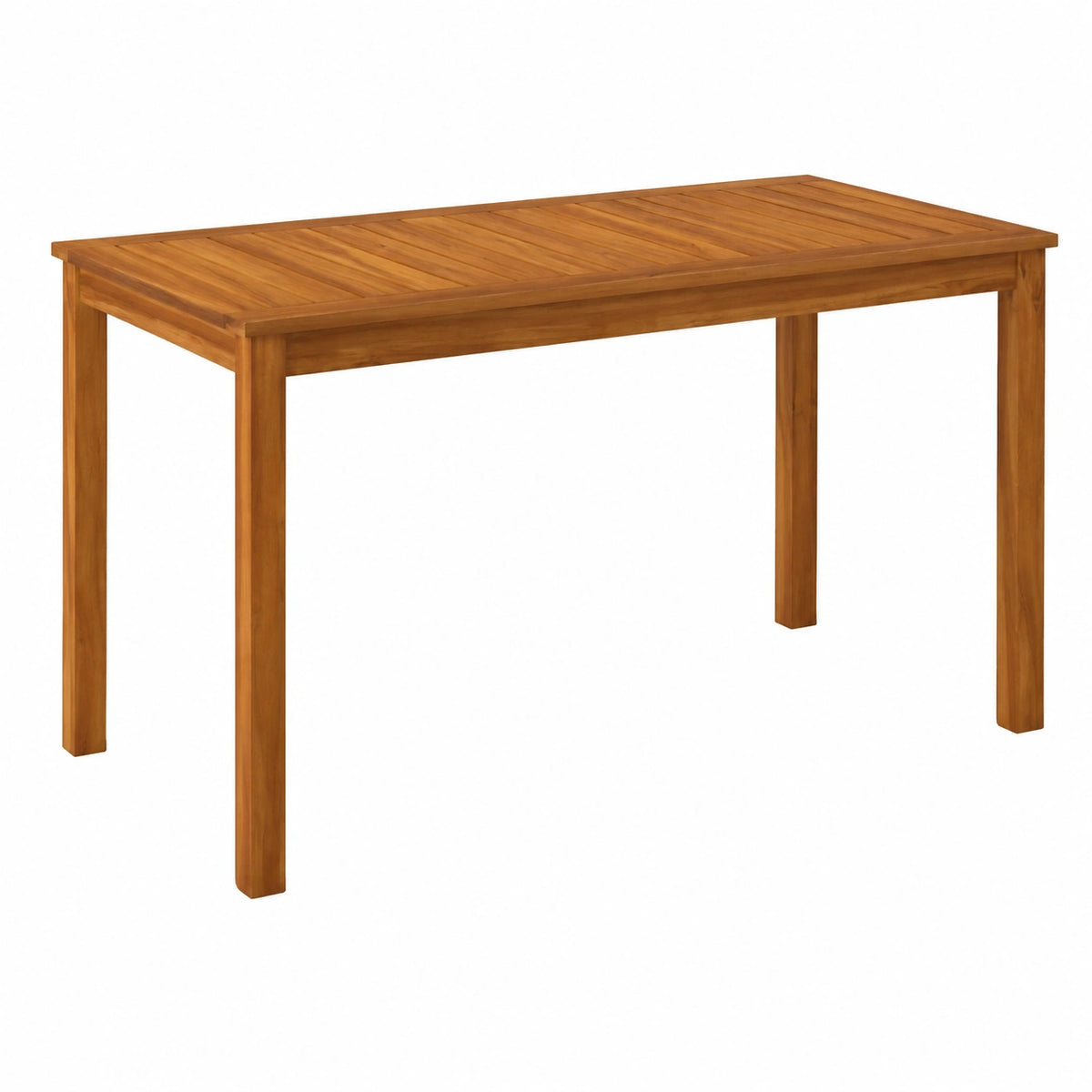 Tavolo da Esterno in Legno d'Acacia 110x55x67 cm