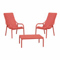 Set salotto moderno in fibra di vetro per giardino e veranda - Design italiano