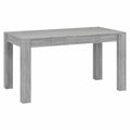 Tavolo da Pranzo in Legno Sonoma Grigio 140x75x76 cm