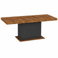 Tavolo da Pranzo Allungabile EDEN in Legno Anticato per 6-10 Persone, 160-200 cm, Design Moderno